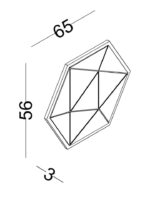 Καθρέφτης συρταριέρας Evon - Image 3