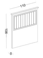 Κρεβάτι Bella με συρόμενο συρτάρι / κρεβάτι - Image 2