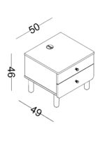 Κομοδίνο Sofia - Image 4