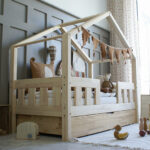 HouseBed Maxi Duo Plus κρεβάτι μασίφ με συρτάρι / δεύτερο κρεβάτι - Image 2