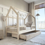 Pioli PLUS DUO κρεβάτι μασίφ με συρτάρι / δεύτερο κρεβάτι - Image 4