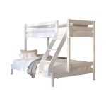 Everest ημίδιπλή κουκέτα μασίφ Λευκή - Image 8