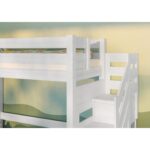 Everest Ημιώροφη κουκέτα μασίφ Λευκή - Image 2