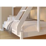 Everest ημίδιπλή κουκέτα μασίφ Λευκή - Image 6