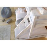 Everest ημίδιπλή κουκέτα μασίφ Λευκή - Image 7