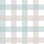 Ταπετσαρία Provence check beige blue medium