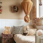 Ταπετσαρία Simple Vintage Stripes Beige Brown - Image 3