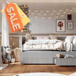 Calmo daybed κρεβάτι με συρόμενο και συρτάρια - Bazaar