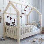 Bianco παιδικό κρεβάτι Montessori (γρήγορη παράδοση)