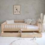 Basic Love Plus κρεβάτι 200x140εκ. Montessori με αποθηκευτικό χώρο  (γρήγορη παράδοση) - Image 3