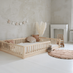 Basic Love Duo 2/3 Κάγκελο 190x140εκ. παιδικό κρεβάτι Montessori (γρήγορη παράδοση) - Image 2