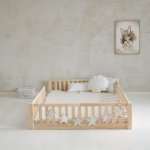 Basic Love Duo 2/3 Κάγκελο 190x140εκ. παιδικό κρεβάτι Montessori (γρήγορη παράδοση) - Image 3