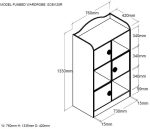 Βιβλιοθήκη Racer Κόκκινη - Image 3