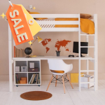 Υπερυψωμένη κουκέτα ADA μασίφ ΟΞΙΑ - Bazaar