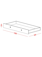 Ferro Παιδική Κουκέτα για στρώματα 190X90 εκ. - Image 2