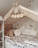 Κουρτίνα ενιαία Τούλινη με βολάν - Image 3