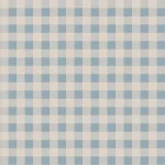 Ταπετσαρία Check minimini blue cream