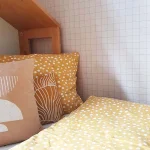 Ταπετσαρία Simple check pattern small ivory - Image 2