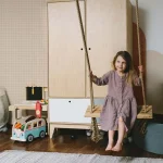 Ταπετσαρία Simple check pattern small ivory - Image 3