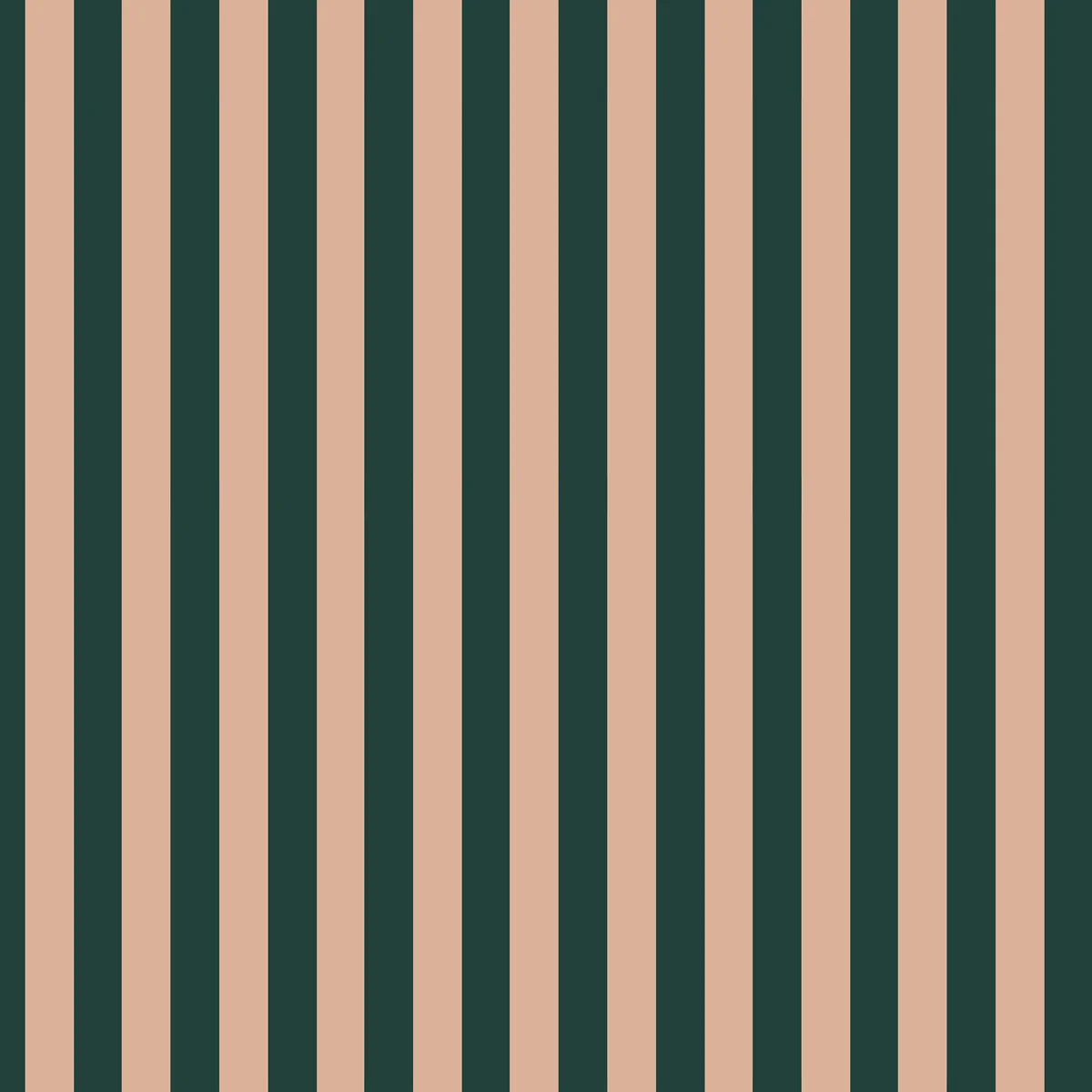 royal Ταπετσαρία Wide stripes royal green and pink - Image 1