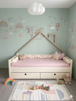 Wally Κρεβάτι σπιτάκι από μασίφ οξιά με αφαιρούμενη σκεπή