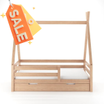 Luca μοντεσόρι παιδικό κρεβάτι μασίφ ΟΞΙΑ - Bazaar