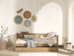 Κρεββάτι Cabin Bed Forrest από Φυσικό Ξύλο Δρυς 200×90 (Χωρίς σκεπή) - Image 10