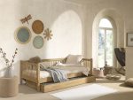 Κρεββάτι Cabin Bed Forrest από Φυσικό Ξύλο Δρυς 200×90 (Χωρίς σκεπή) - Image 11