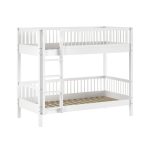 Λευκή Κουκέτα Forrest  90X200 εκ. Μασίφ Οξιά (Σύνθεση)
