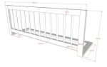 Παιδικό κρεβάτι Forrest Cabin Bed 90X200 εκ. μασίφ δρυς - Image 7