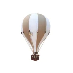 Super Balloon Απαλό καφέ- Άσπρο
