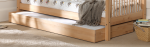Κρεββάτι Cabin Bed Forrest από Φυσικό Ξύλο Οξιά 200×90 (Χωρίς σκεπή) - Image 4