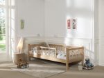 Κρεββάτι Cabin Bed Forrest από Φυσικό Ξύλο Οξιά 200×90 (Χωρίς σκεπή) - Image 3